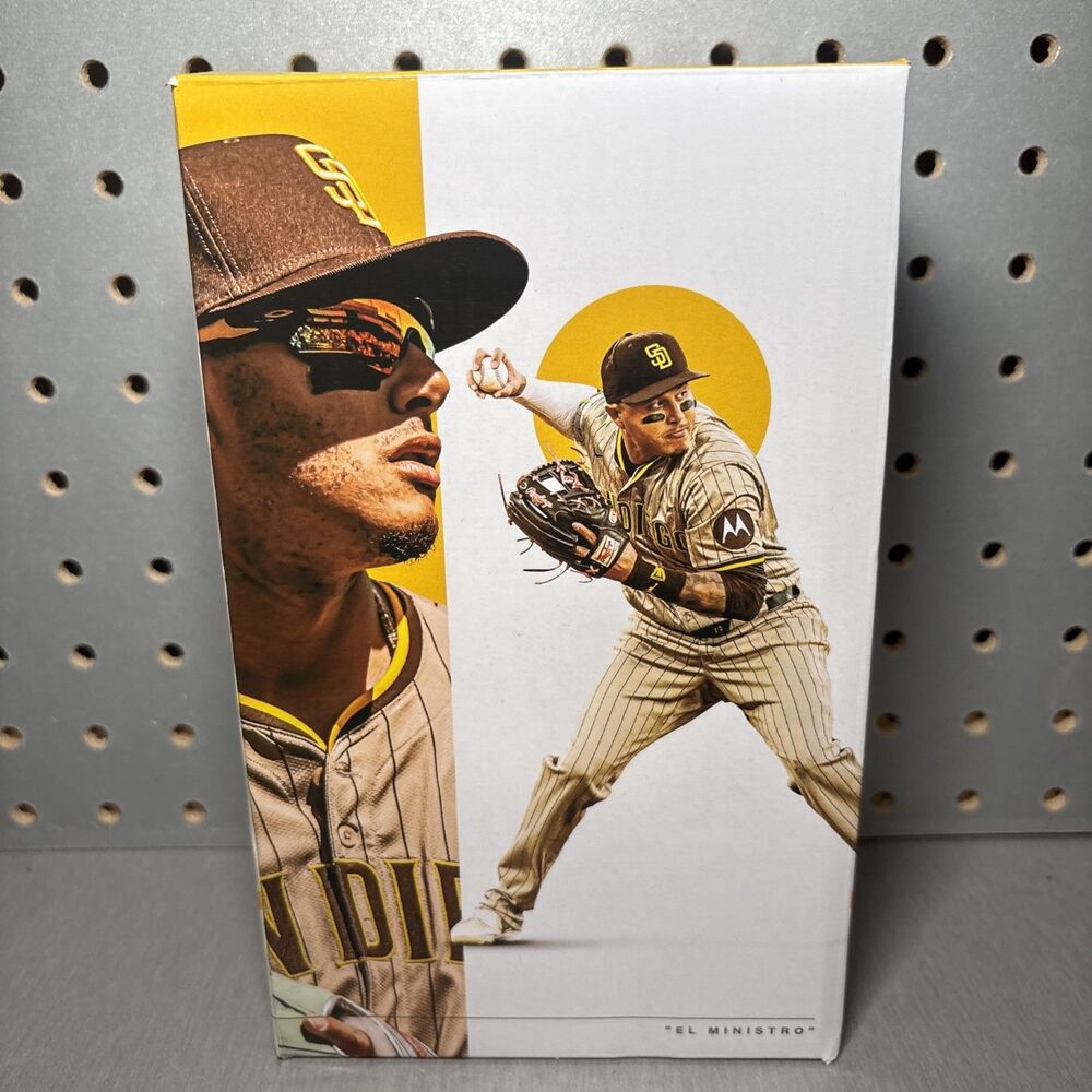 Manny Machado Bobblehead 2026 San Diego Padres Hot Corner Giveaway OPEN BOX - Picture 2 of 10